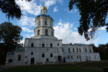 Ukraine's Chernihiv Detinets on a cloudy summer day
