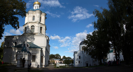 Ukraine's Chernihiv Detinets on a cloudy summer day