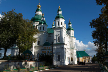 Ukraine's Chernihiv Detinets on a cloudy summer day