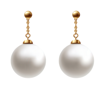 Elegant Pearl Drop Earrings Sophisticated Jewelry Accessories