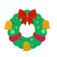 Christmas Green Wreath Decoration