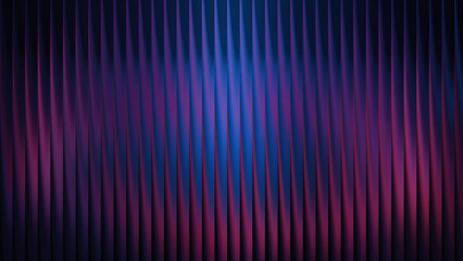 Abstract background with vertical lines and blue and purple gradient