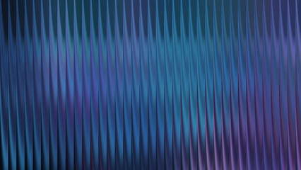 Abstract background with vertical wavy lines in shades of blue and teal
