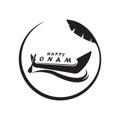 Onam festival of kerala, Onam design elements logo vector