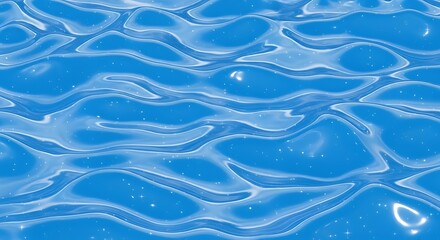Azure Water Surface Texture.