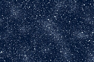 Minimal Star Field on Dark Navy Background