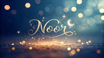 Laylat Al Qadr Palette Indigo and &bull; Islamic Art Background