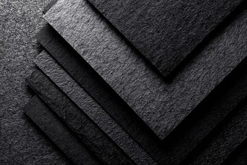 Monochrome Geometric Layers with Deep Cuts