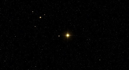 Night Sky with Starry Background.