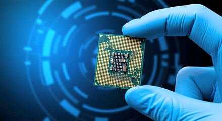 Semiconductor | microchip concepts | technology developments | electronic industrial | computer engineering | wallpaper 