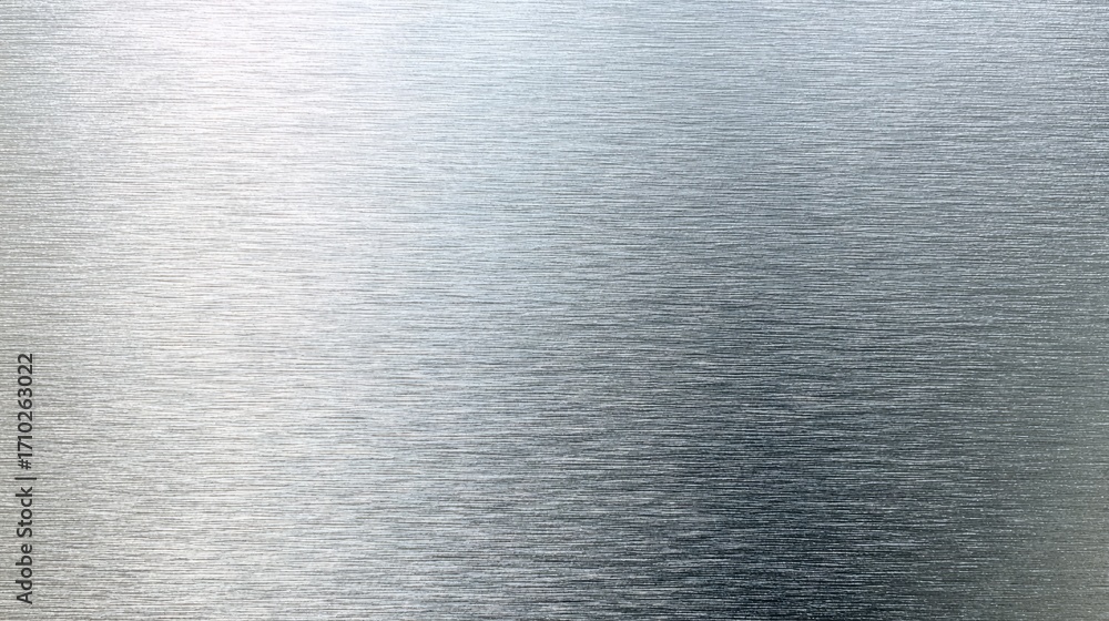 Poster smooth brushed metal texture with subtle light reflection for background or design use