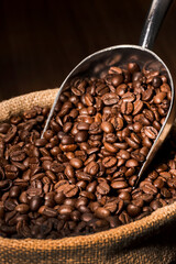Fototapeta premium Coffee and Coffee beans