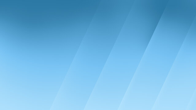 Pattern of layered light blue shapes with color gradient. Abstract bright and vibrant background. Template for brochure, business card, web page, corporate banner or report background with copy space.