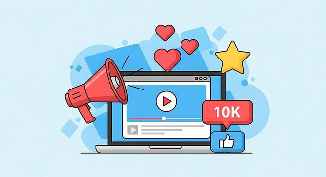 Digital marketing and social media engagement with online video content