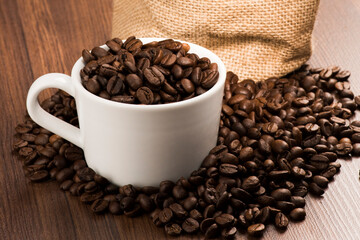 Coffee and Coffee beans