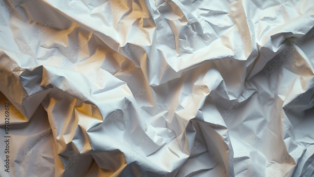 Poster textured crumpled paper with light and shadow create depth and visual interest. it is perfect for ba