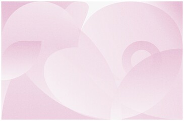 Geometric Isolated background with Grainy Texture in Swiss style. Pink Monochrome Gradient abstract Shapes background. Geometric Abstract design aesthetic of simple Shapes.