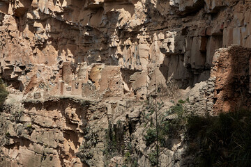 Silent witnesses carved into the cliffs of Chachapoyas, La Ciudad de los Muertos emerges from the rock as a timeless necropolis. These ancient funerary niches, perched high above the valley.