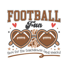 Football fan cheer football family, Football cheer family SVG