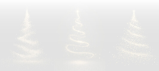 Festive christmas tree background with green fir branch and holiday png.
