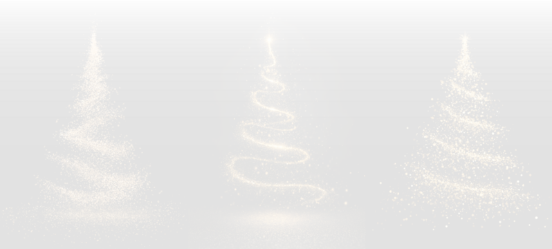 Festive christmas tree background with green fir branch and holiday png.
