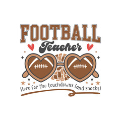 Football teacher cheer football family, Football cheer family SVG