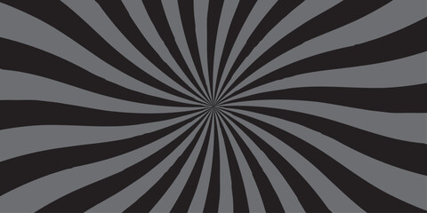Sunburst Modern retro vintage sunrise sunbeam element spiral striped. Spiral starburst and striped pattern abstract geometric retro sunrays line wavy texture.	
