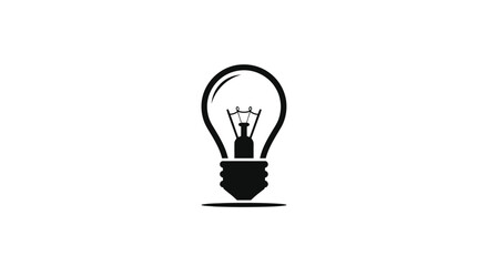 Classic light bulb illustration representing ideas and innovation.