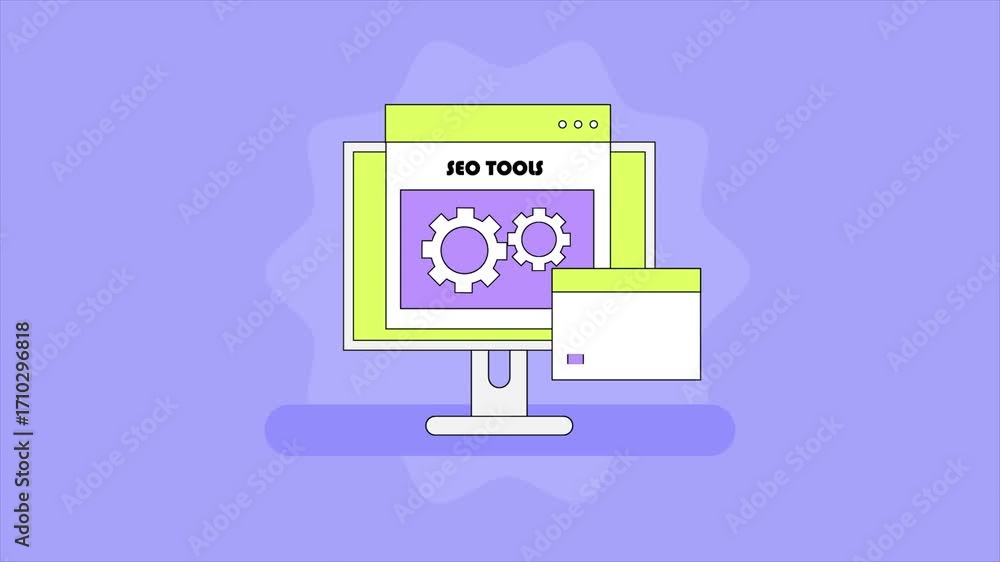 Wall mural business using seo tools to analyze website performance, improving website ranking on search engine 