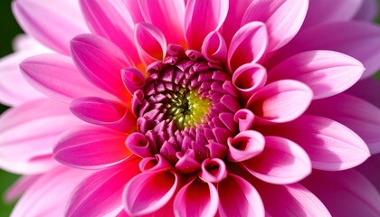 Close-up of a pink dahlia flower