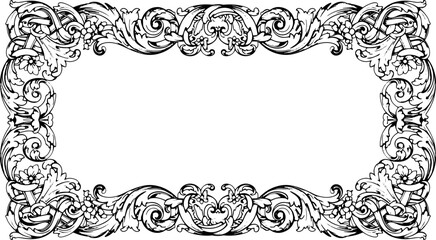 Silhouette design frame icon designs frame style 