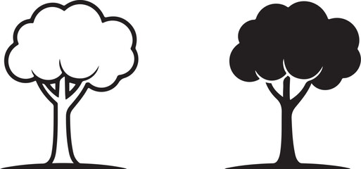 vector illustration of a tree