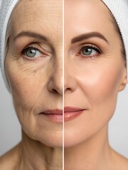 Before and After Eyelid and Facelift Surgery – Dramatic Eye Lift and Facial Rejuvenation Transformation