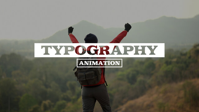 Typography Animation Template