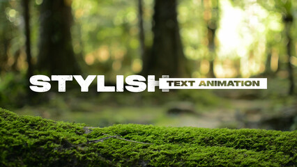 Text Animations Template for Social Media