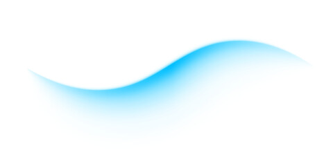 Obraz premium Transparent fresh aroma wind with blue air flow wave glow effect and light motion abstract design for modern airflow effect decorative glowing presentation on isolated background
