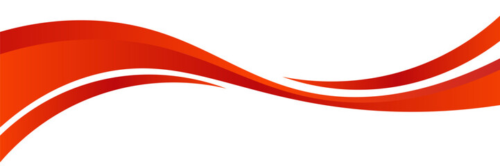 Vector red line background curve element with white space for text and message design, overlapping layers, vector modern.eps10