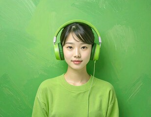 Woman listening to music (1)