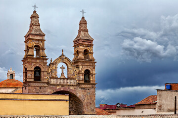 Obraz premium The churches of Potosi in Bolivia