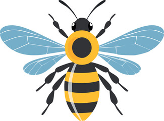 bee, honey, insect, cartoon, vector, illustration, animal, yellow, wasp, nature, bug, fly, isolated, flying, flower, black, bumblebee, funny, 3d, sweet, wing, cute, bees, hive, summer