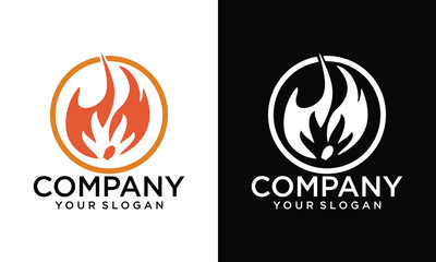 Creative Fire red, flames icon, flames, bonfire, fire logo design vector illustration, Creative Flames Fireball Collection Logo Vector Icons Symbol Design Illustration