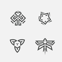 set of abstract symbols