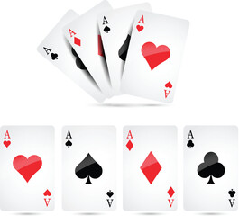 playing cards and chips