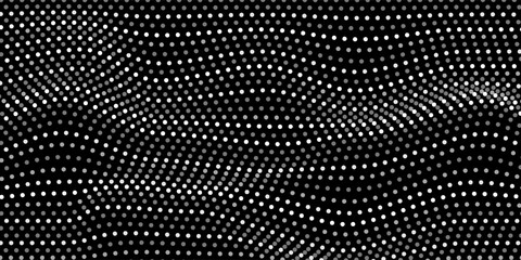 Black white metal mesh seamless pattern. monochrome perforated grid. seamless white circles pattern. metal net texture background