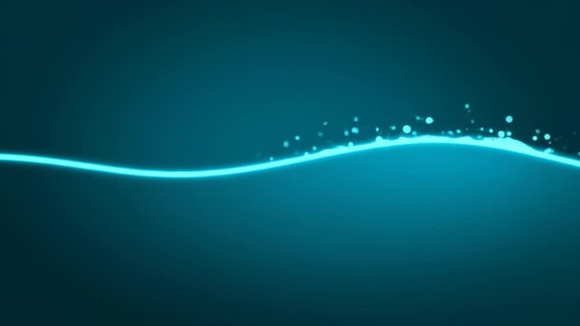 Ocean wave contours in rolling sine motion