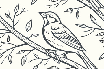 bird on a branch
