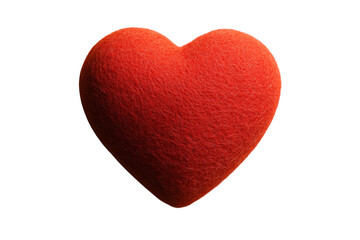 Fototapeta premium Red heart shape on background artistic rendering for love and romance concepts