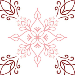 floral design element seamless 