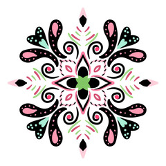 abstract floral ornament
