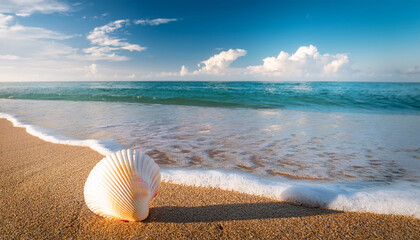 Seashell On The Beach